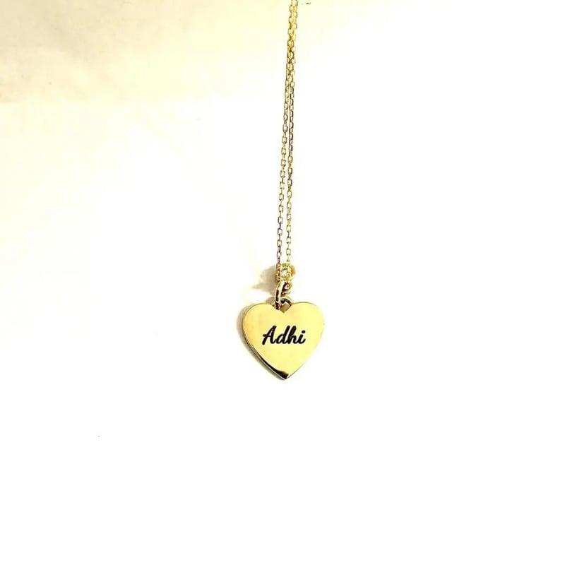 Laser Engraving Necklace