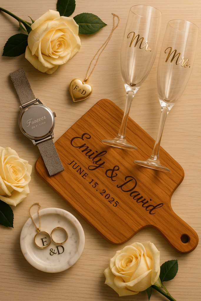 Personalized Wedding Gift Engraving