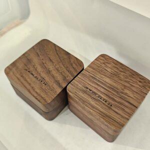 Personalized Custom Engraved Wooden Ring Box - artdecoinc.ca