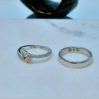 Ring Engraving Matching Couples Rings