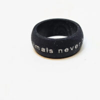 Outside engravings Ring Engraving Silicone Wedding Ring