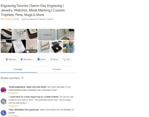 Engraving Toronto | Same-Day Engraving | Jewelry, Watches, Metal Marking