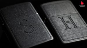 Engraving Zippo Black Matte -1